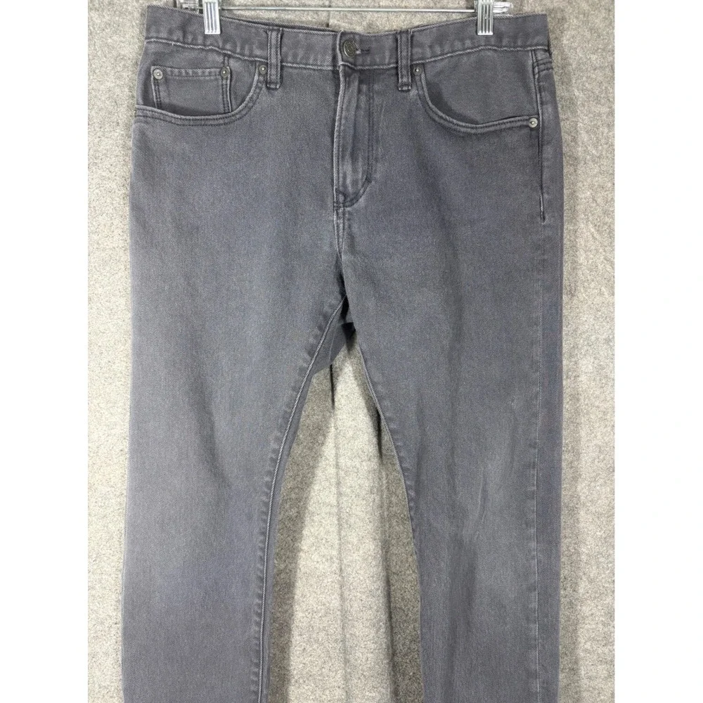 Banana Republic Premium Performance Jeans Mens 34x30 Gray Five-Pocket Pants‎